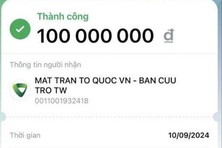 Người sửa bill chuyển tiền từ thiện có thể bị truy cứu trách nhiệm hình sự