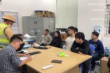 CSGT truy đuổi xe chở 6 người Trung Quốc nhập cảnh trái phép