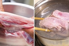 Bí quyết luộc thịt lợn ngon, mềm ngọt, các bà nội trợ không thể không biết