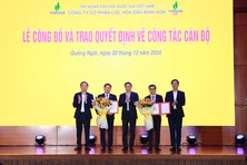 Ông Nguyễn Việt Thắng giữ chức Tổng giám đốc Lọc hóa dầu Bình Sơn