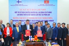 Ký kết hợp tác về dịch chuyển lao động thời vụ đi làm việc tại Phần Lan