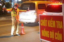 Nghiêm trị “ma men” sau tay lái