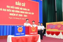 Quy trình bỏ phiếu bầu cử đại biểu Quốc hội và HĐND các cấp