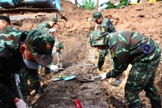 Ho Chi Minh City finds 28 more war martyrs’ remains in park