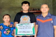 Dantri/DTiNews readers support orphaned student