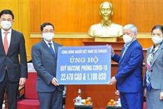 Vietnamese community abroad donates over 3 billion VND to COVID-19 fight at home