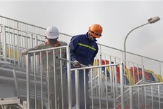 Hanoi Formula 1 track’s stands temporarily dismantled