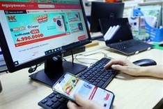 Vietnamese spend nearly 150 trillion VND on online shopping