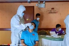 Six more Vietnamese footballers infected with COVID-19 in Cambodia