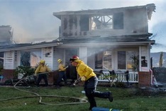 Firefighters battle fierce wildfires across California