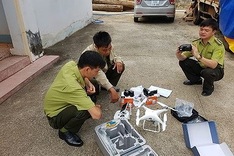Dong Nai uses drones to protect elephants