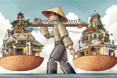 “Hanoi là....” exhibition of illustrations opens in capital