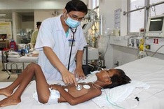 Ethnic boy in need of help to fight illness