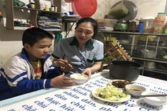 Little boy struggles against leukaemia