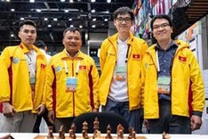 Vietnam enjoys strong start to Chess Olympiad 2024