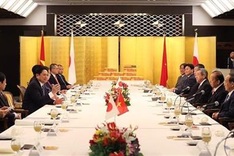 Prime Minister meets with former Japanese PM, head of parliamentary friendship alliance
