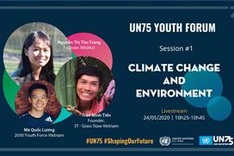 Vietnamese youth share perspectives on “Building the Future We Want”