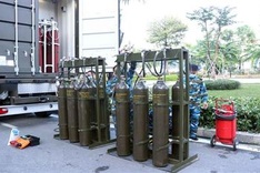 Military oxygen production stations launched in HCM City