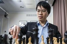 Vietnamese chess star Le Quang Liem competes against 15 top players at Skilling Open