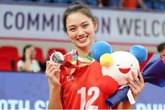 Foreign website praise local volleyball player Thu Hoai