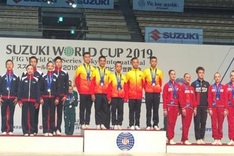 Vietnam strikes three gold medals at Aerobic Suzuki World Cup in Tokyo