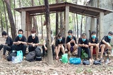 Nine Chinese detained for illegal entry into Vietnam