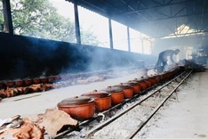 Ha Nam fishing braising village prepares for Tet