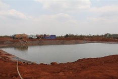 Reservoirs built to ease Long Thanh airport construction dust