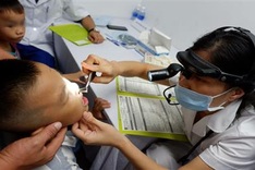 Dozens of children with facial, skull deformities get free operations