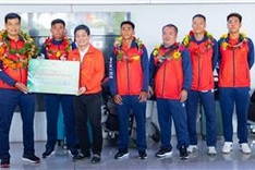 Vietnam tennis team advance to Davis Cup playoff