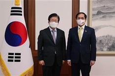 Vietnam’s foreign minister meets RoK’s parliament speaker, Deputy PM