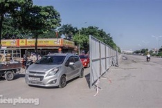 F1 construction work causes congestion