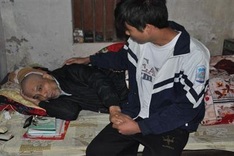 Son calls for help for terminally-ill father