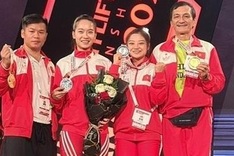 Vietnam win two gold medals at 2022 Asian Weightlifting Championships