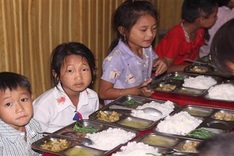 Schools become home for ethnic children