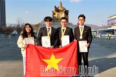 Vietnamese students win gold at Invention Creativity Olympic 2023