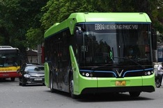 Electric bus project implemented across Hanoi