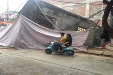 Two-floor house in Lao Cai suddenly collapses