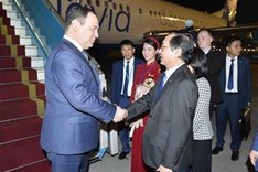 Belarusian PM arrives in Hanoi, beginning official visit to Vietnam