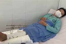 Woman calls for help for injured husband and daughter