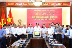 Minister calls for support for flood victims