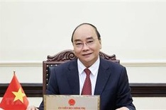 President asks for continued support from US in pandemic fight