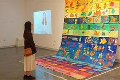 Exhibition displays artworks by children with autism