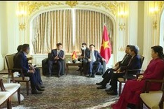 Top Vietnamese legislator meets with Democratic Party politician in Seoul