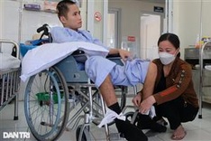 Poor woman calls for support to save son from severe head injuries