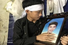 Poor boy seeks help following death of parents and brother