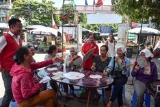 Hanoi Red Cross operates shelters for outdoor workers