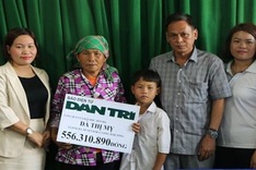Dantri/DTiNews readers support poor ethnic minority boy