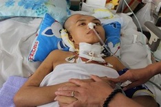 Poor couple desperate to save their injured son