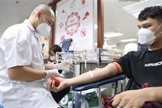 Blood donation festival underway in Hanoi